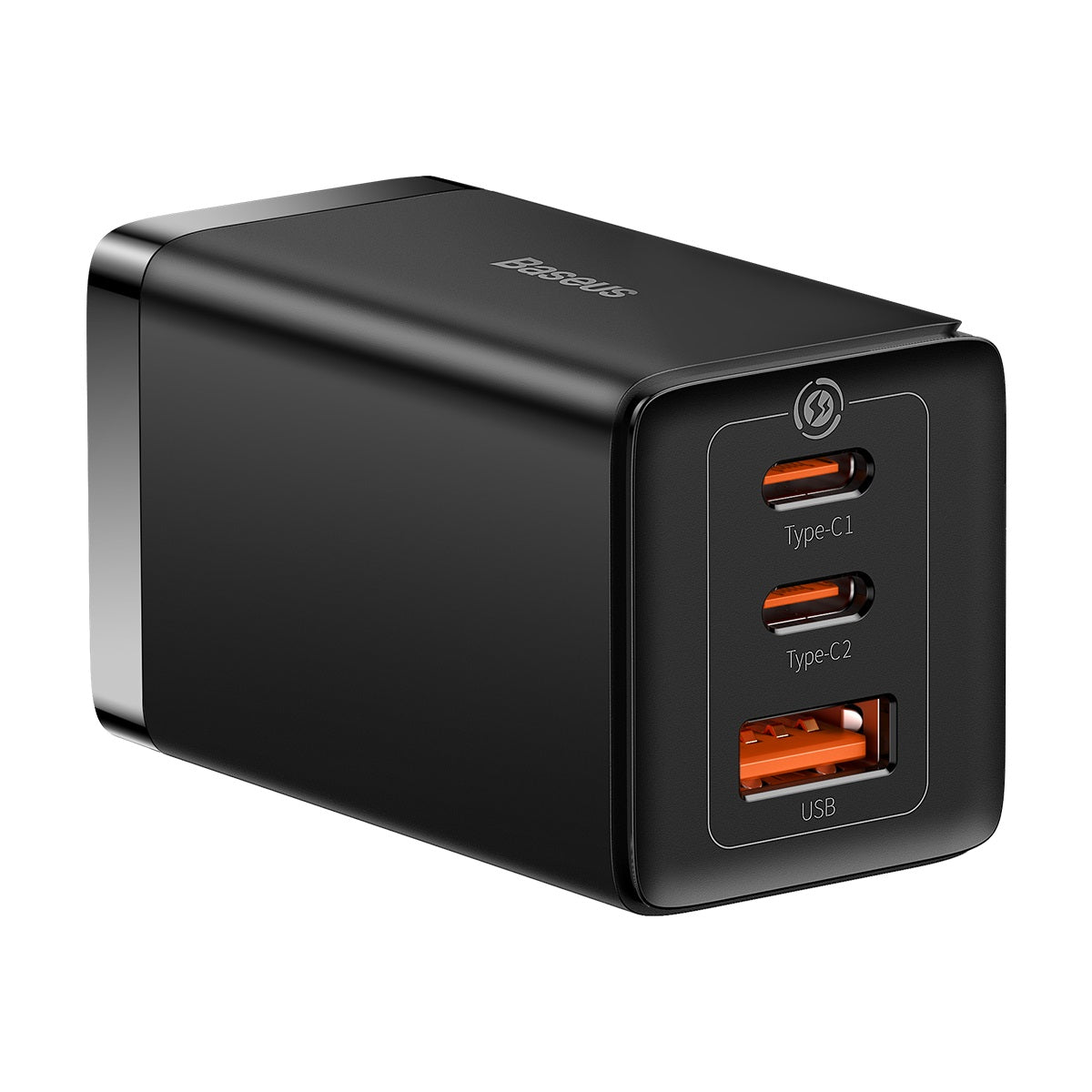 Baseus GaN5 Pro 65W 2Type-C+1USB Fast Charger with C to C 100W 1M Cable