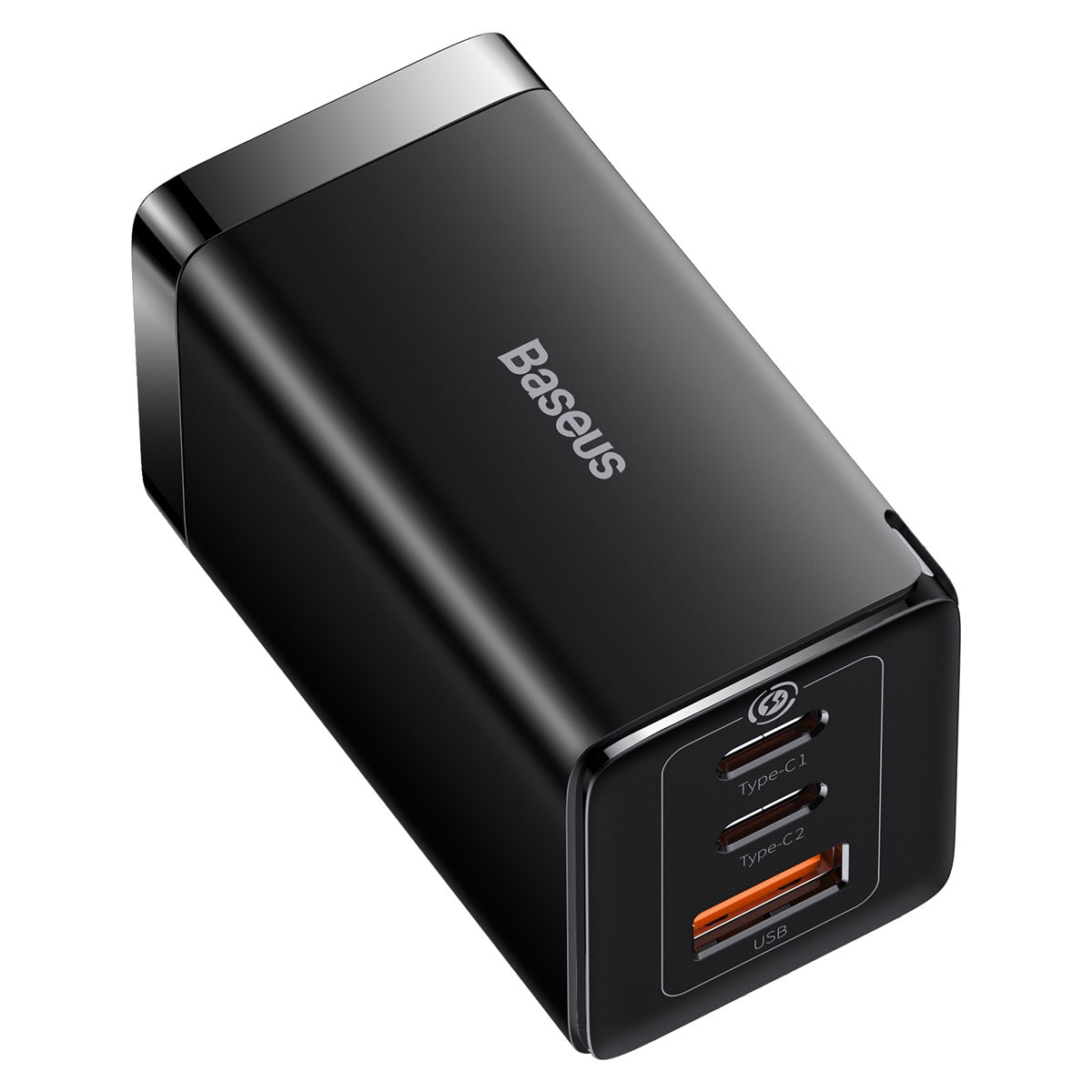 Baseus GaN5 Pro 65W 2Type-C+1USB Fast Charger with C to C 100W 1M Cable