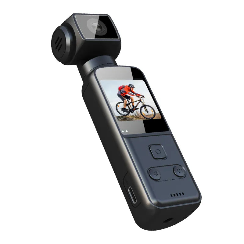 K1 Pocket 4k HD Wifi Handheld 270° Rotatable Sports & Vlogging Action Camera