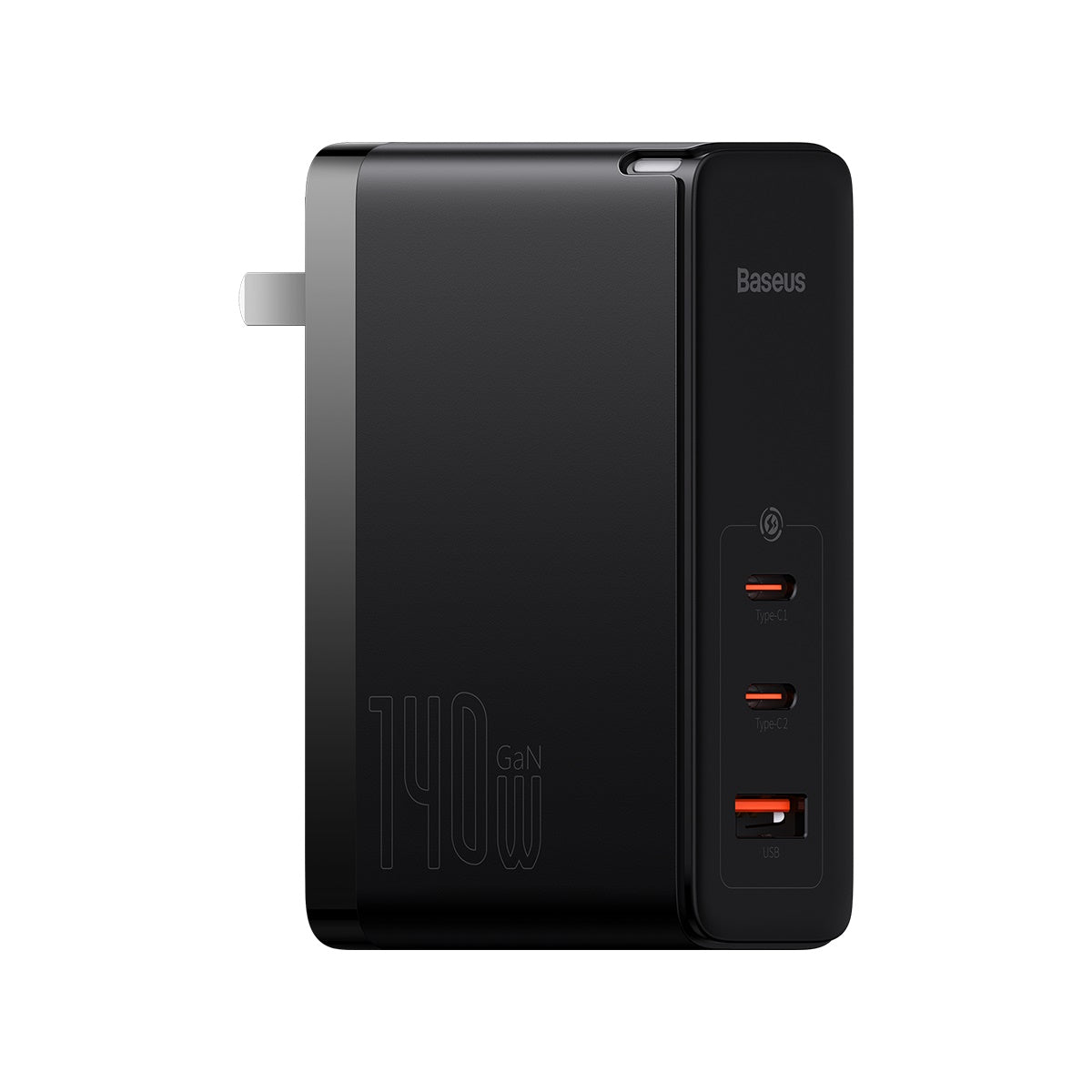 Baseus GaN5 Pro 140W 2Type-C+1USB Port Fast Charger (With Superior Series Cable C to C 240W 1M)