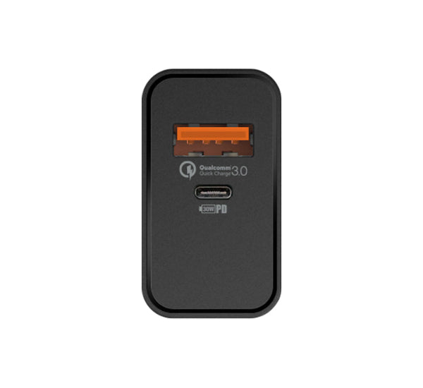 Space Dual Port PD + Quick Charge 3.0 Wall Charger + Cable