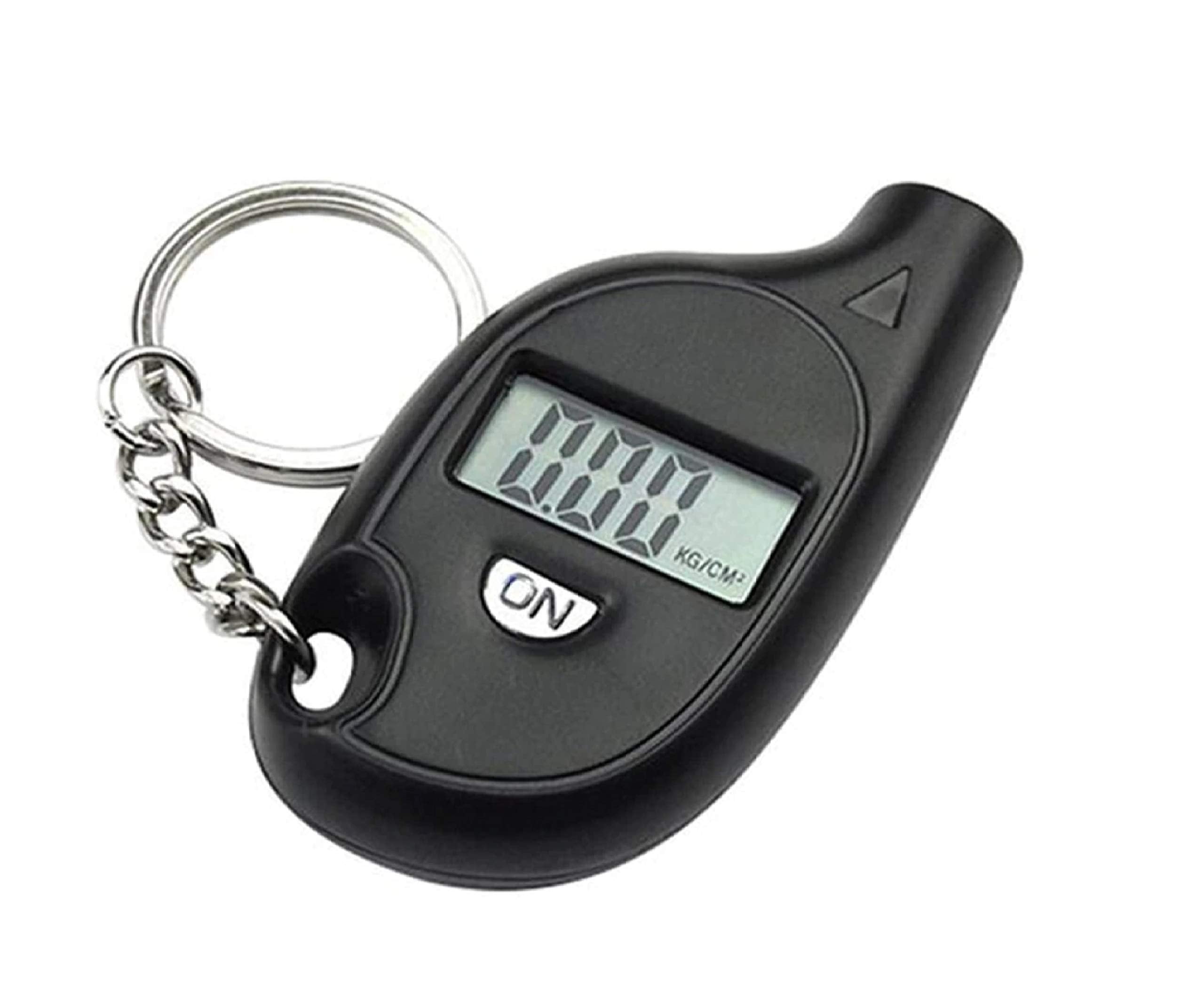 Tire Pressure Gauge Keychain with Display Count