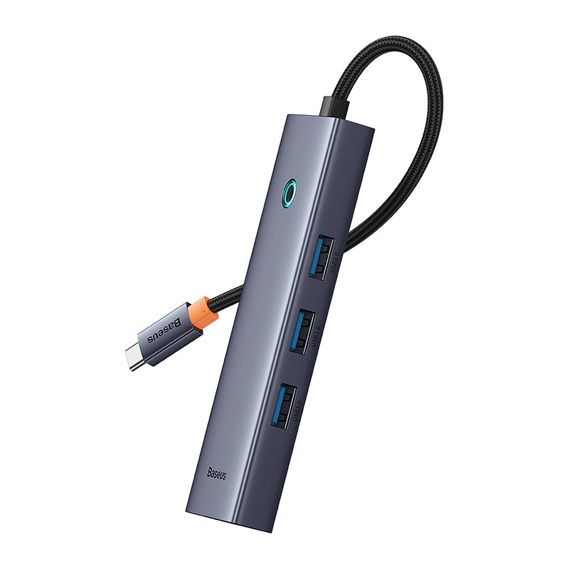 Baseus Flite Series 4-Port HUB (Type-C to USB3.0*3+RJ45*1)