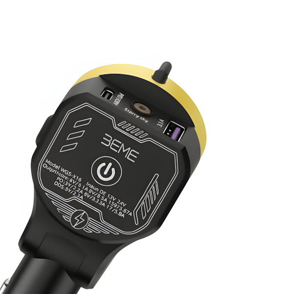 BEME FlashVolt Bumblebee 65W PD Car Charger