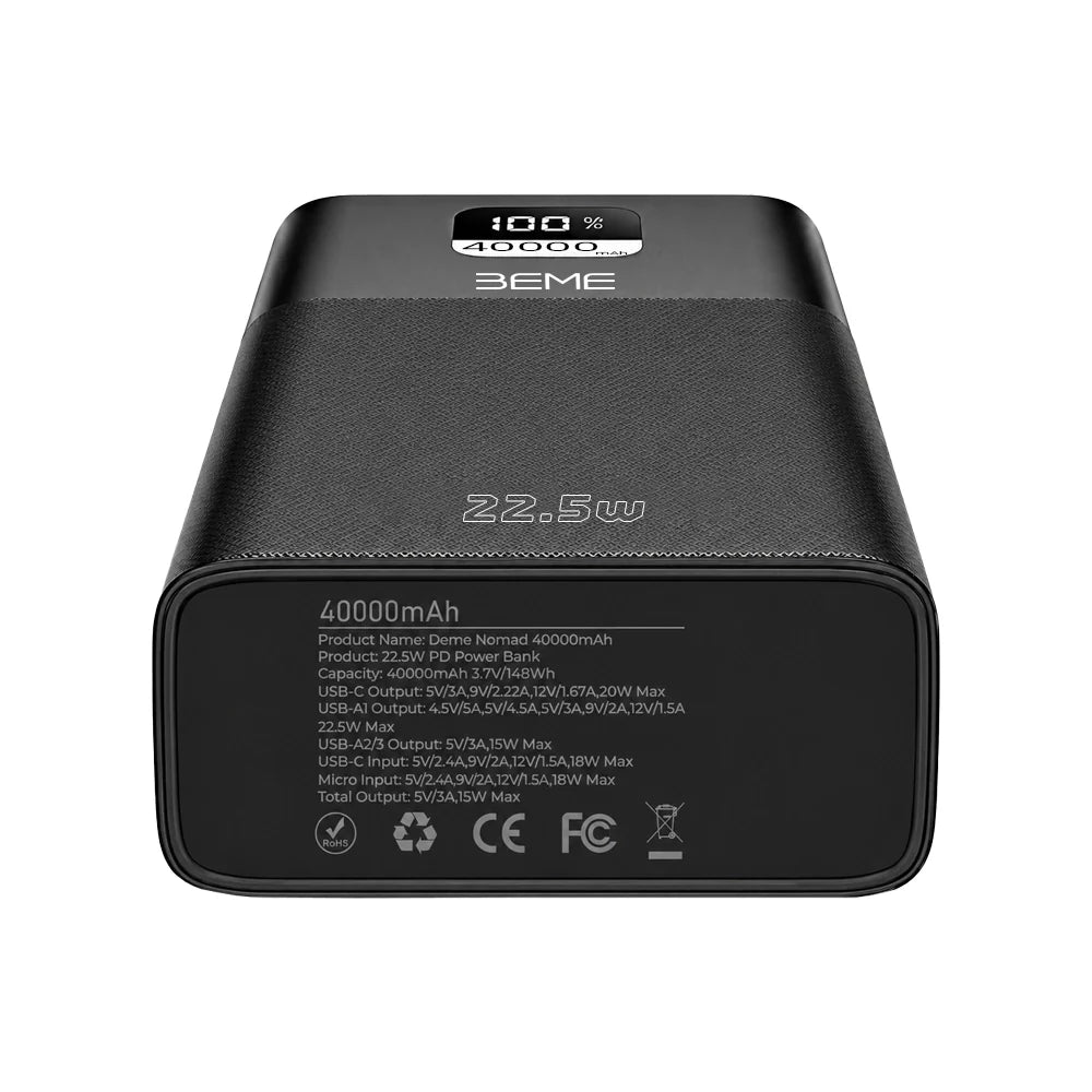 BEME Nomad 40000mAh Powerbank