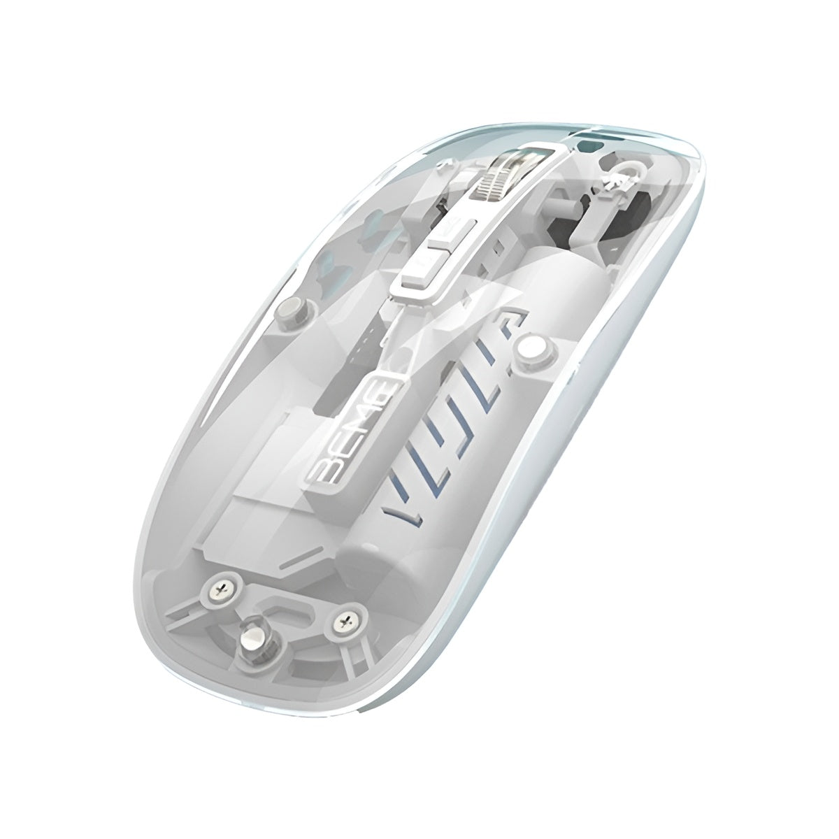 BEME Explorer Mouse 2 Transparent Dual-Mode Wireless Mouse (2.4G + BT 5.2)