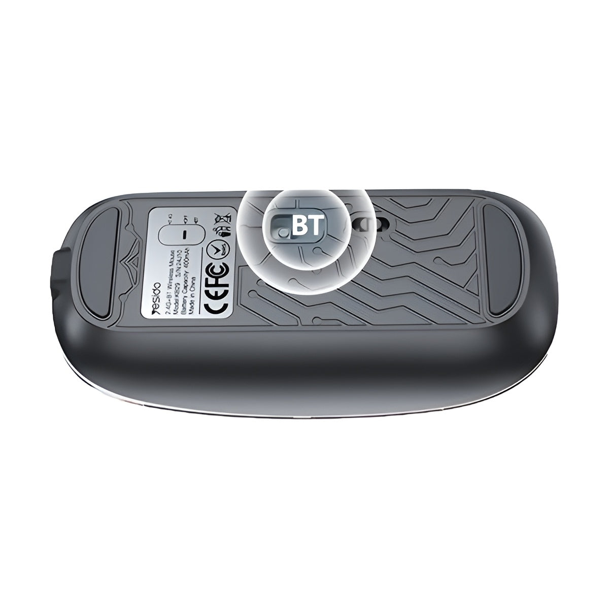 BEME Explorer Mouse 2 Transparent Dual-Mode Wireless Mouse (2.4G + BT 5.2)