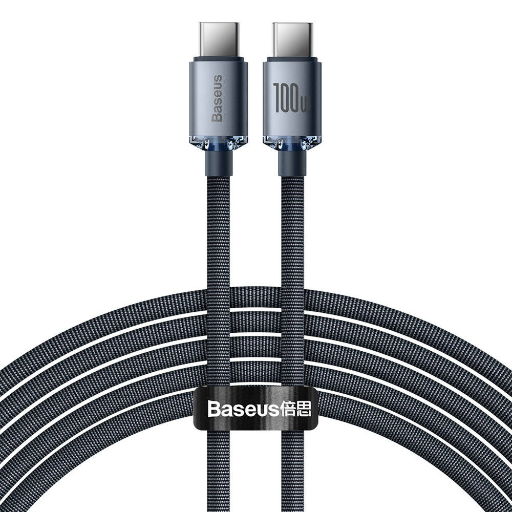 Baseus Crystal Shine Series 100W Type-C to Type-C Fast Charging Data Cable