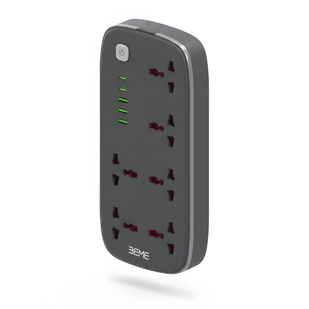 Beme Power Strip 2 6 Port Power Extension