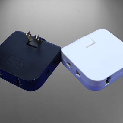 4 in 1 Extension and Charger 180 degree with 2 USB ports