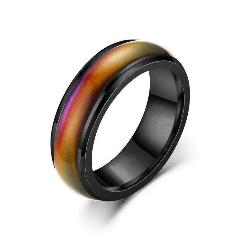 AYRing Temperature Affect Color Changing Mood Ring