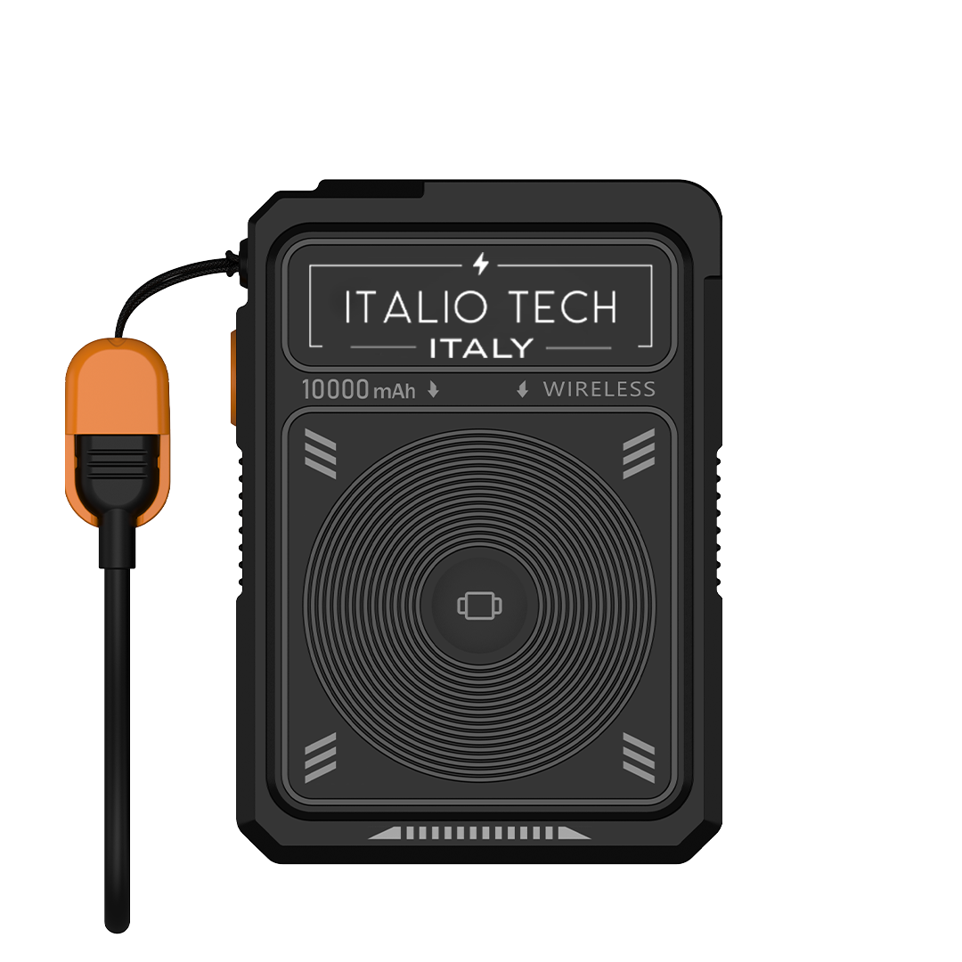 Italio Tech Magnetix Pro 10000mAh Multifunction Wireless PowerBank