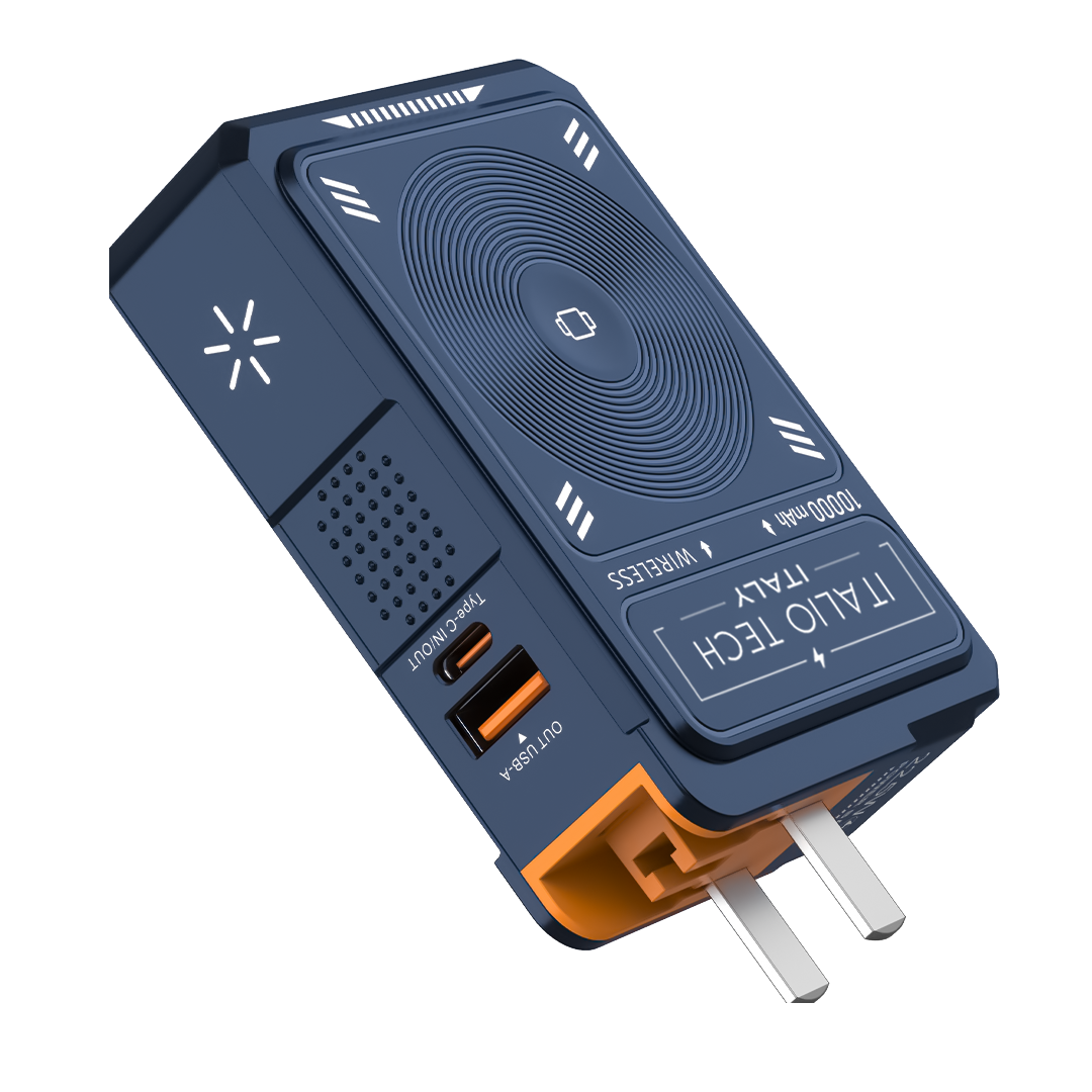 Italio Tech Magnetix Pro 10000mAh Multifunction Wireless PowerBank