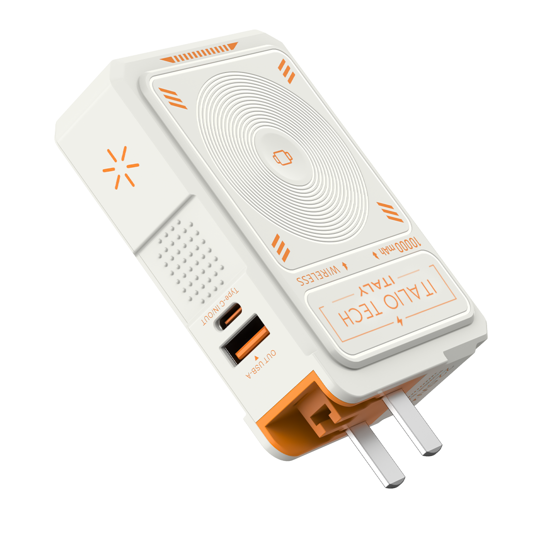Italio Tech Magnetix Pro 10000mAh Multifunction Wireless PowerBank