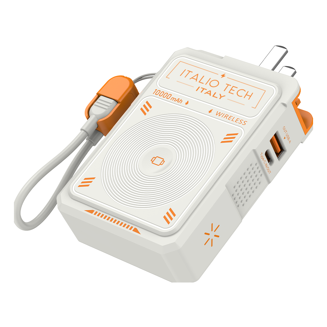 Italio Tech Magnetix Pro 10000mAh Multifunction Wireless PowerBank