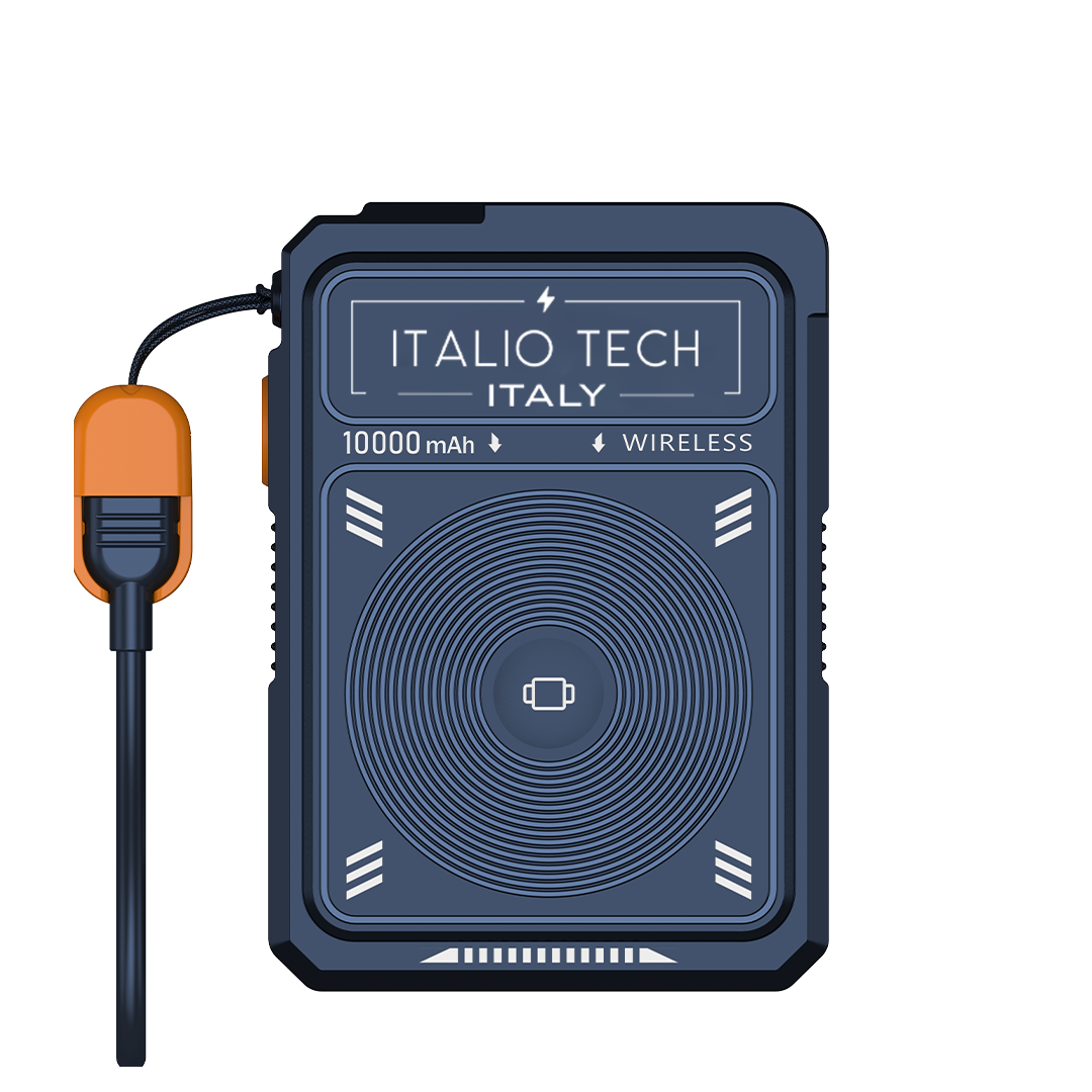 Italio Tech Magnetix Pro 10000mAh Multifunction Wireless PowerBank