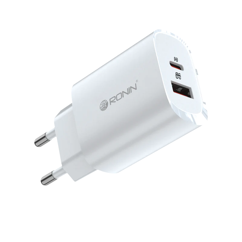 Ronin Dual Port PD Charger R-628