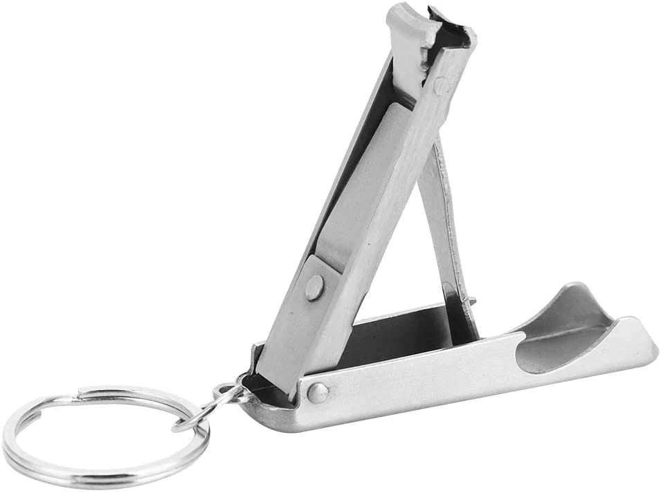 Bottle Opener Nail Clippers With Keychain