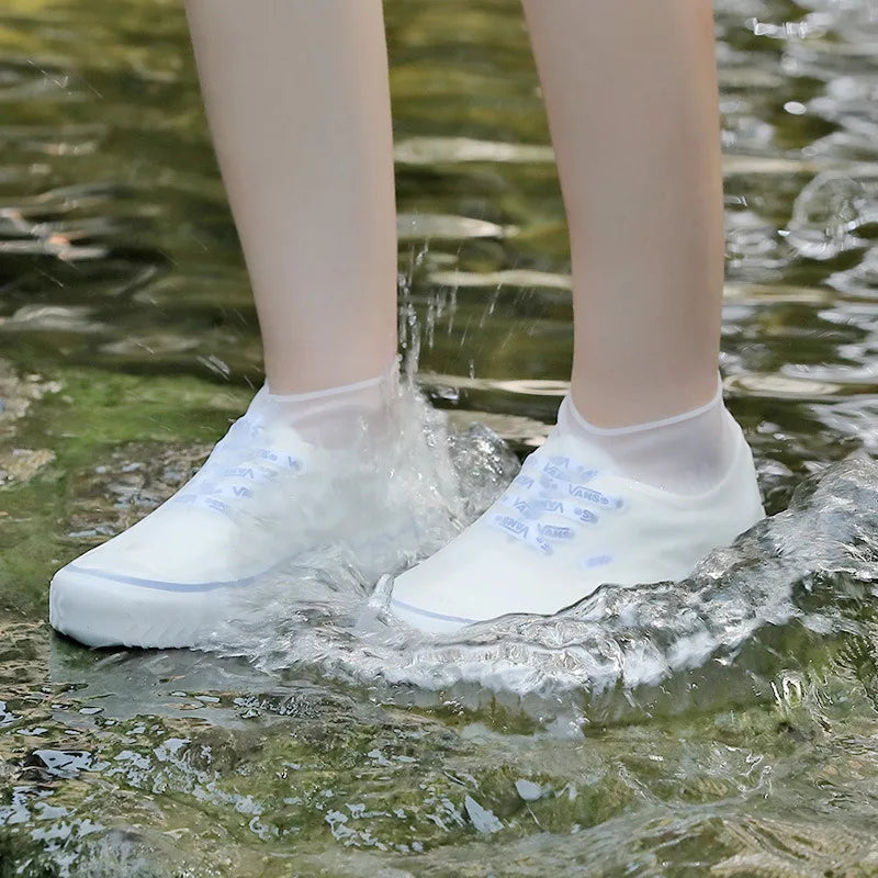 Waterproof Unisex Non-Slip Silicone Shoe Covers Reusable