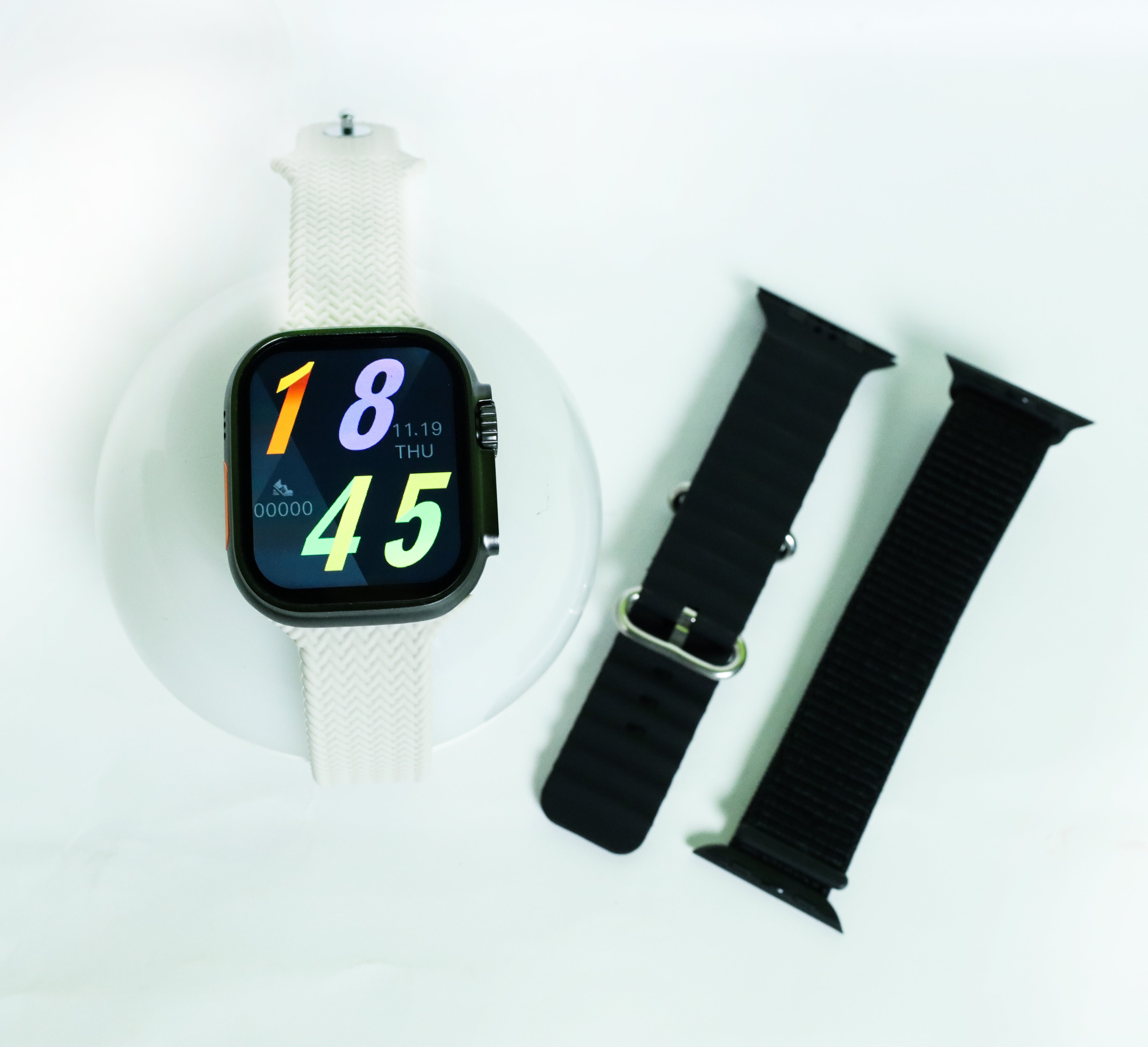 TW28 Ultra Max Smart Watch + Analog Watch Combo