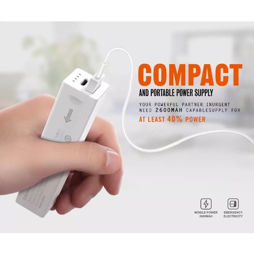 LDNIO Magical Box 6USB Port USB Charger with Mobile Power 2600 mAh (6 USB Adapter + Powerbank 2600 mAh) - Saamaan.Pk
