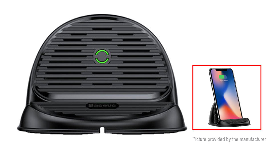 Baseus Silicone Horizontal Desktop Wireless Charger 10W - Saamaan.Pk