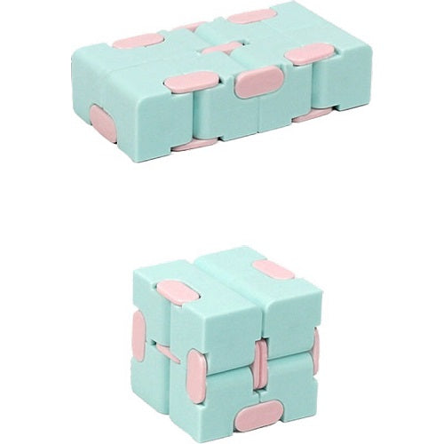 Foldable Sensory Infinity Cube Stress Fidget Toy Game for Anxiety Relief