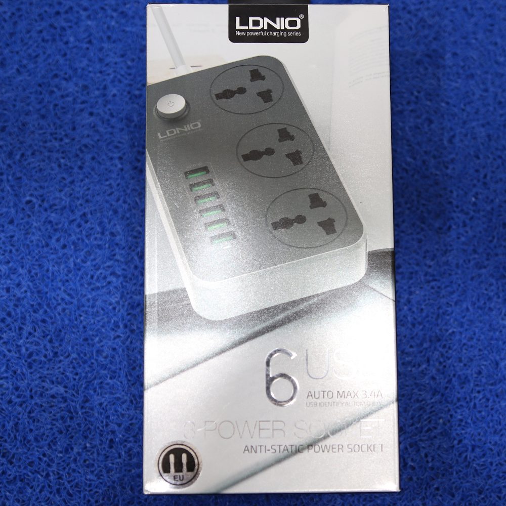 Ldnio 6 USB 3 Power Socket - Saamaan.Pk