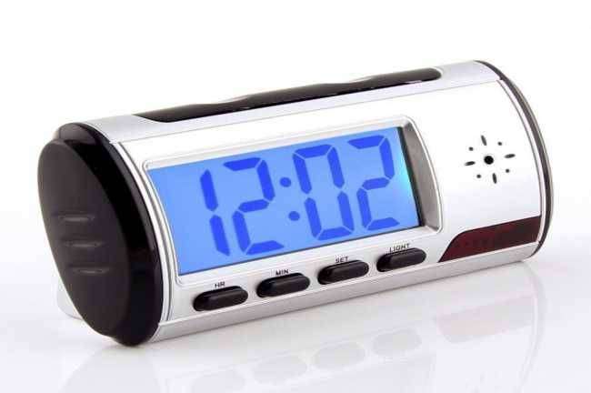 Multi Function Clock (Spy Camera Clock) - Saamaan.Pk