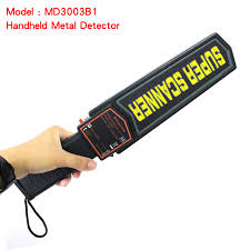 Super Scanner Hand Heldor Metal Detector with Beep Advanced Metal Detector - Saamaan.Pk