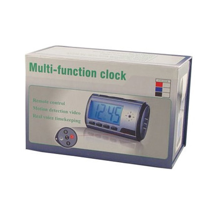 Multi Function Clock (Spy Camera Clock) - Saamaan.Pk