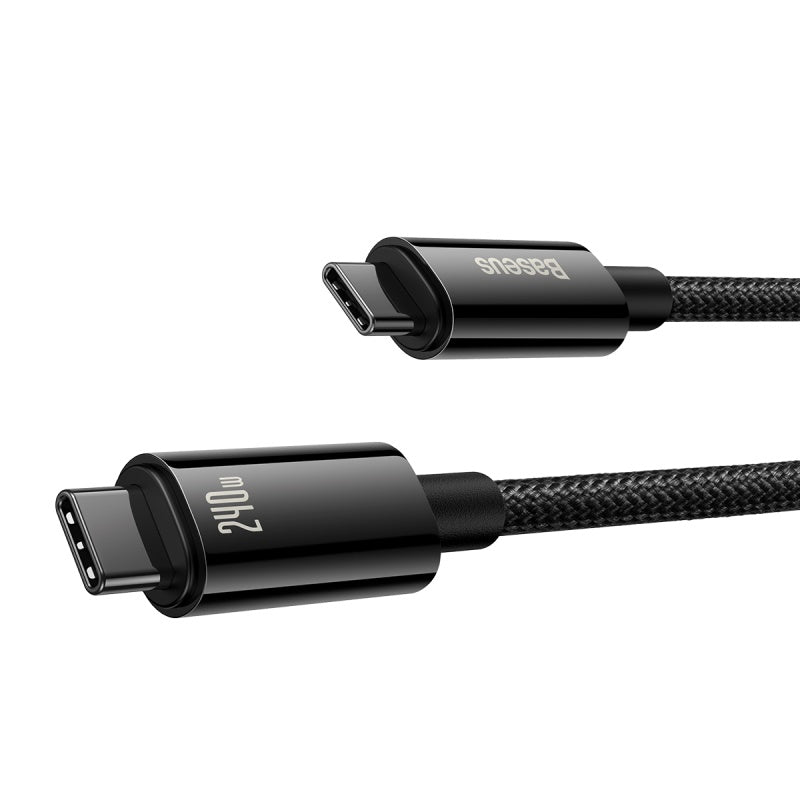 Baseus Tungsten Gold Type-C to Type-C 240W Fast Charging Data Cable