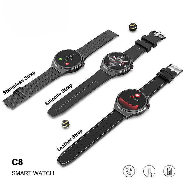 Haino Teko C8 Calling SmartWatch Straps - Main Image