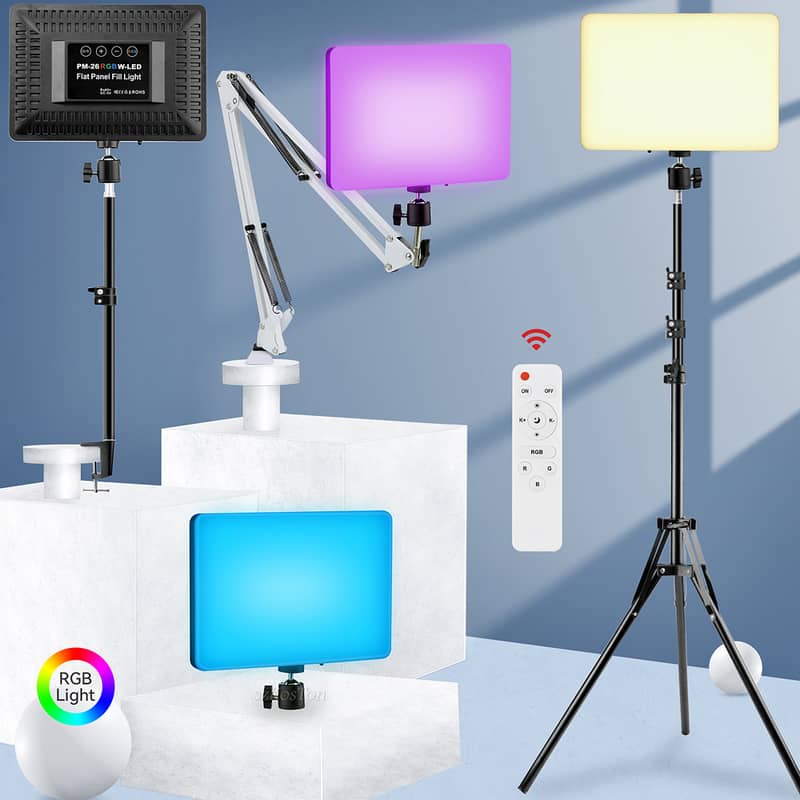 RGB LED Video Light Photography Fill Camera Light