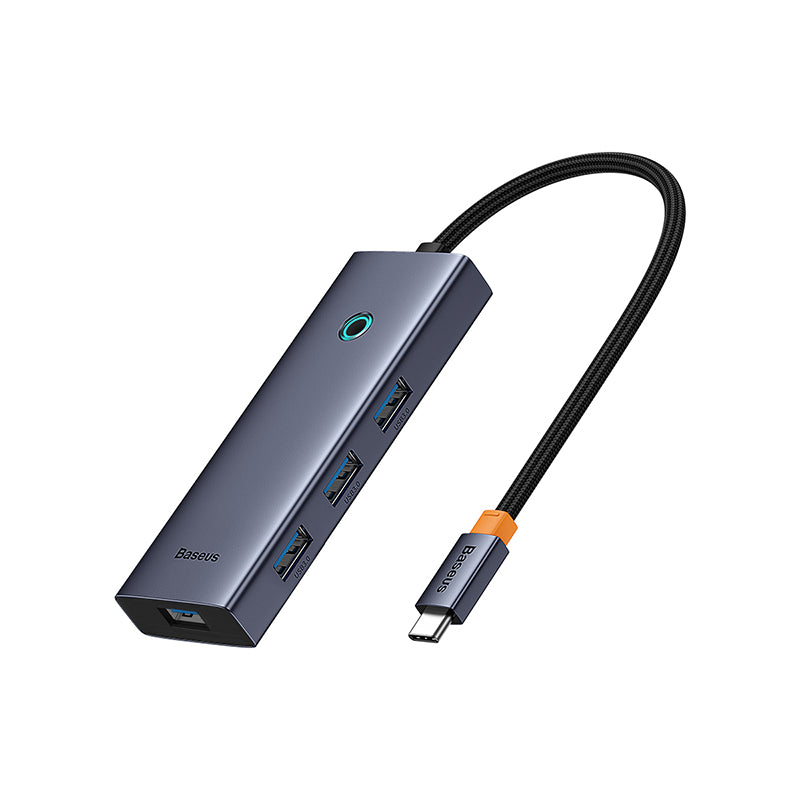Baseus Flite Series 5-Port HUB Docking Station (HDMI4K@30Hz*1+USB 3.0*4)