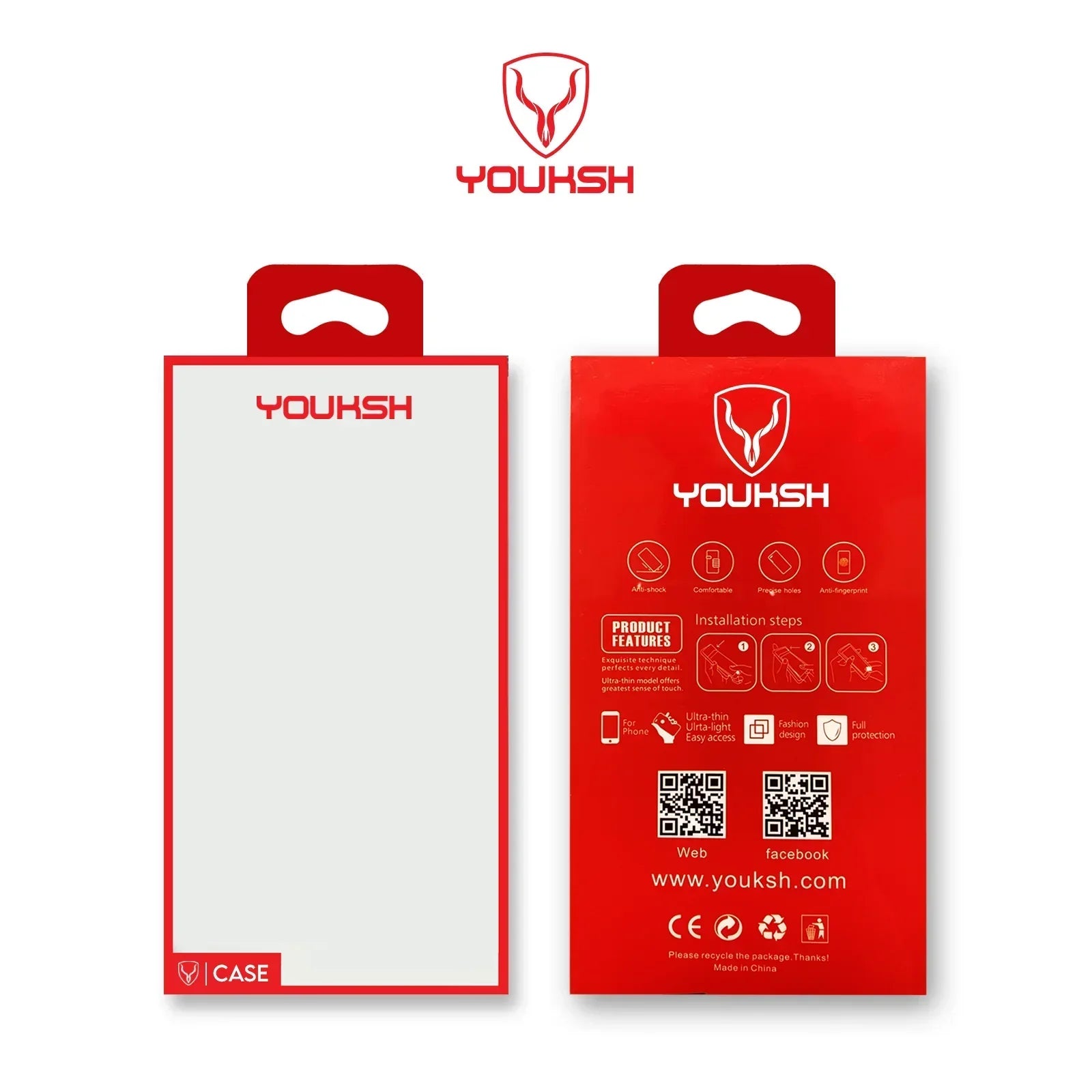 YOUKSH Apple iPhone 14 Transparent Case | Soft Shock Proof Jelly Cover