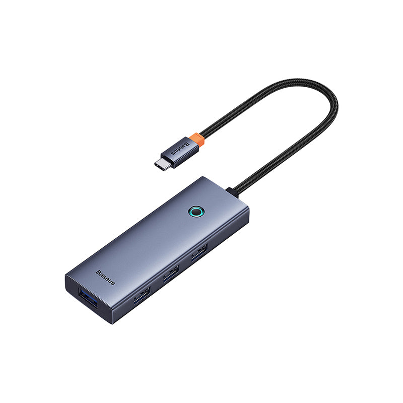 Baseus Flite Series 5-Port HUB Docking Station (HDMI4K@30Hz*1+USB 3.0*4)