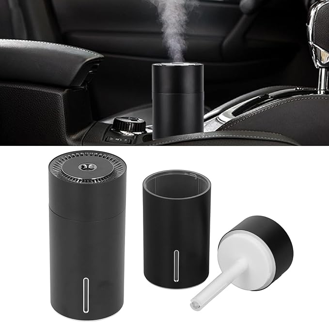 Vehicle Humidifier Breathing Lamp 260ML Fragrance Diffuser Rechargeable