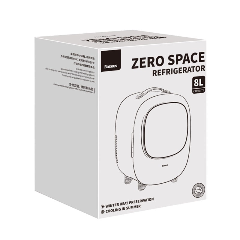 Baseus Zero Space 8 liters Fridge Refrigerator (Winter Heat Preservation and Cooling in Summer)
