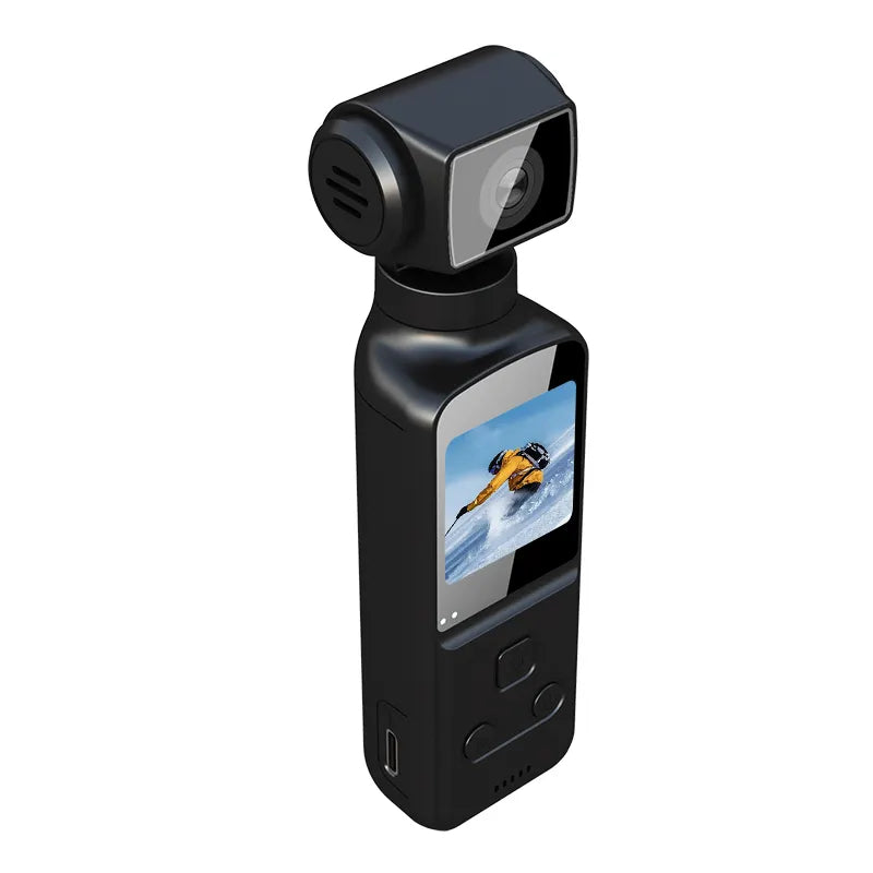 K1 Pocket 4k HD Wifi Handheld 270° Rotatable Sports & Vlogging Action Camera