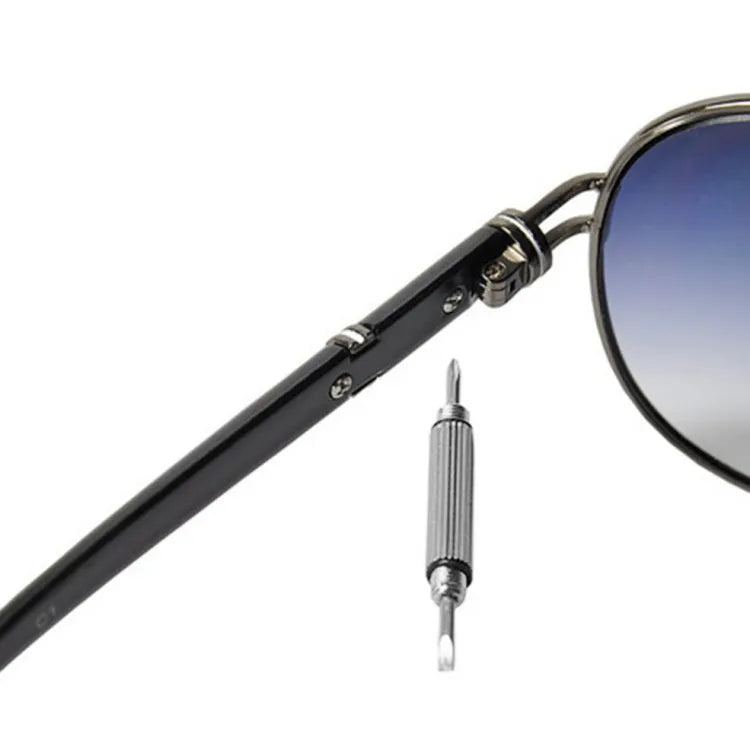 3in1 Mini  Eyeglass Phone Watch Repair Screwdriver Kit Tool Keychain