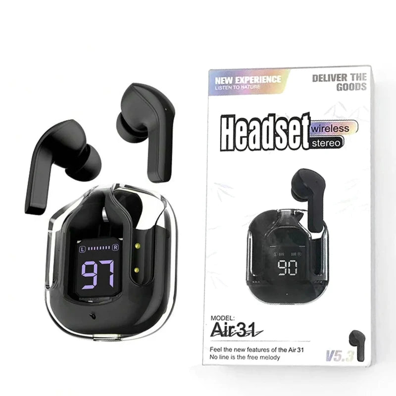 Air 31 TWS Transparent Earbuds