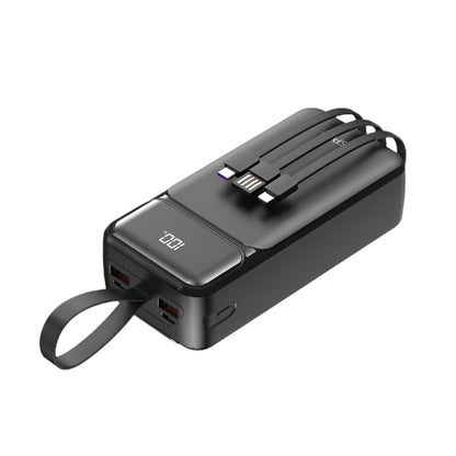 Aspor A317 30000mAh PowerBank 22.5W PD 20W Fast Charging Built in Cable Portable