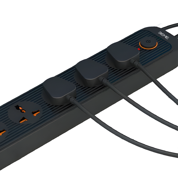 BEME PowerStrip Fast Charging Power Extension With Type-C & Type-A Charging Ports