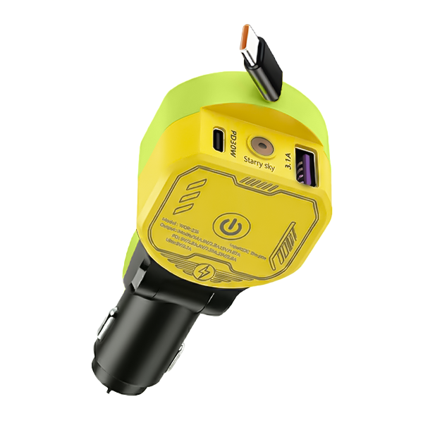 BEME FlashVolt Bumblebee 65W PD Car Charger