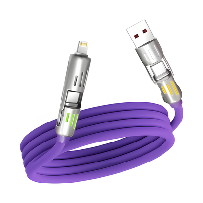 BEME Transformer Cable 2 Fast Charging 75W 4 in 1 Cable