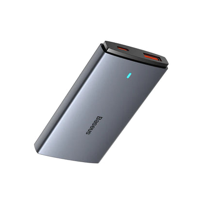 Baseus GaN5 Pro Ultra-Slim 65W Type-C+USB Fast Charger With Mini Cable C to C 100W 1M