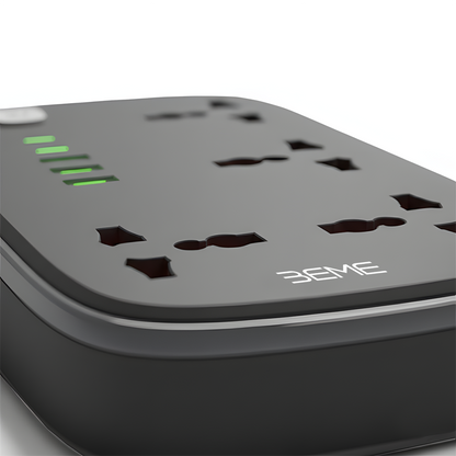 Beme Power Strip 2 6 Port Power Extension