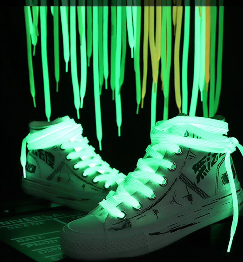 Glow in the Dark Shoes Laces Pair