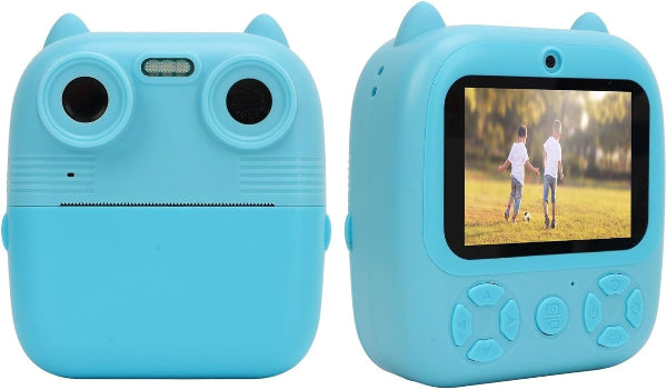 D8S Kids Digital Camera – 1080P HD, 48MP, Front & Rear Dual Lens, Thermal Print